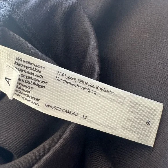 Eileen Fisher Black Wide Leg Pants, size medium - Picture 10 of 12